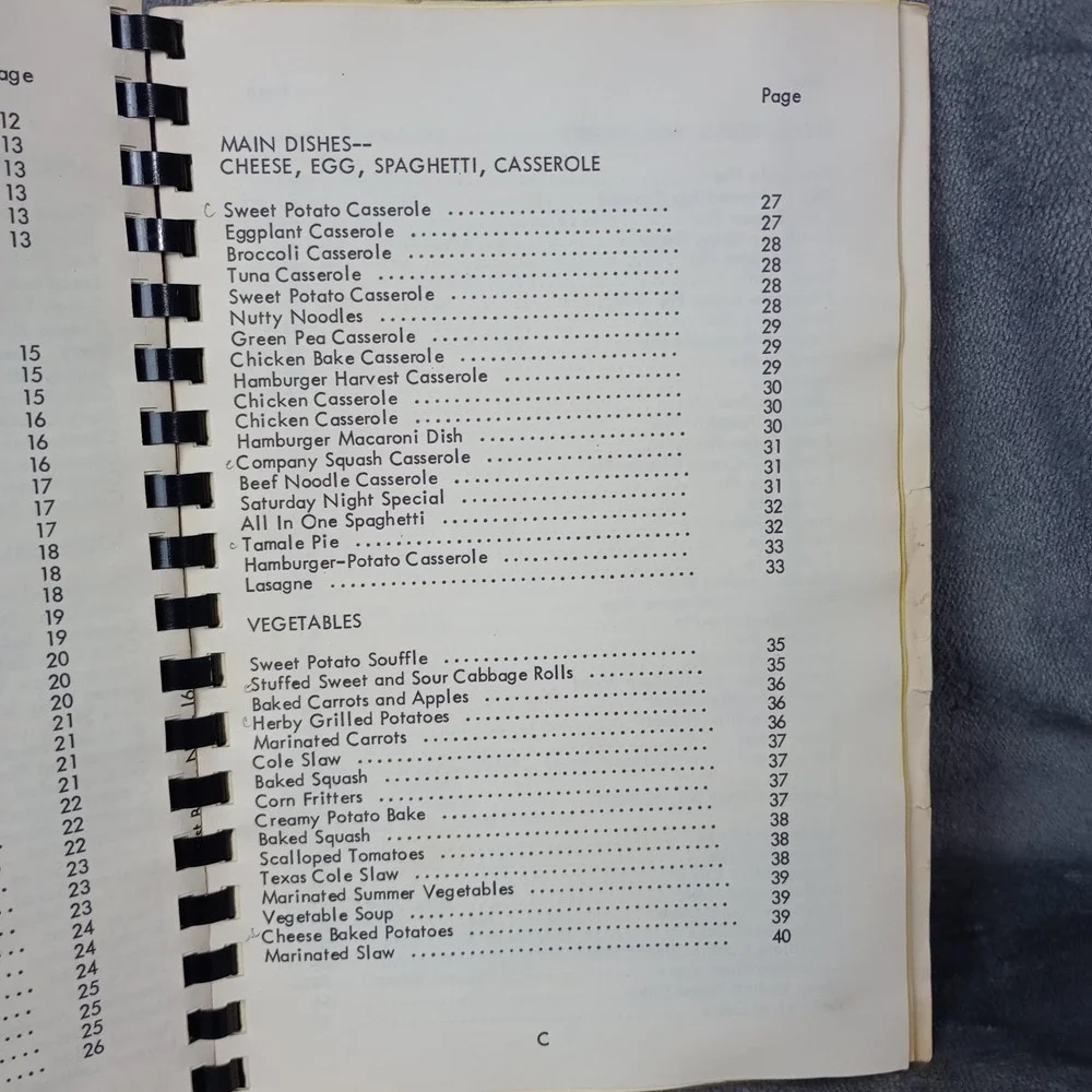 Stony‎ Knoll United Methodist Church Cookbook East Bend, North Carolina 1975